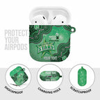 Melbourne Stars NAIDOC Week 2026 Custom AirPods Case 50 Years Deadly Indigenous Art Glitter Effect
