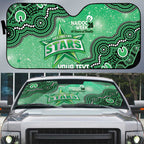Melbourne Stars NAIDOC Week 2026 Custom Auto Sun Shade 50 Years Deadly Indigenous Art Glitter Effect