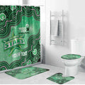 Melbourne Stars NAIDOC Week 2026 Custom Bathroom Set 50 Years Deadly Indigenous Art Glitter Effect