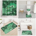 Melbourne Stars NAIDOC Week 2026 Custom Bathroom Set 50 Years Deadly Indigenous Art Glitter Effect