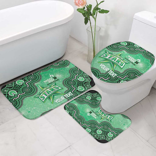 Melbourne Stars NAIDOC Week 2026 Custom Bathroom Set 50 Years Deadly Indigenous Art Glitter Effect