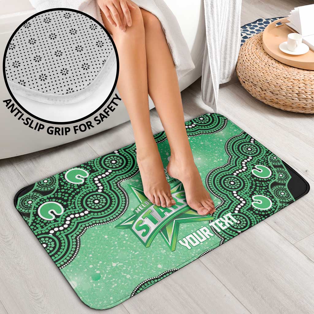 Melbourne Stars NAIDOC Week 2026 Custom Bathroom Set 50 Years Deadly Indigenous Art Glitter Effect