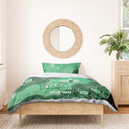 Melbourne Stars NAIDOC Week 2026 Custom Bedding Set 50 Years Deadly Indigenous Art Glitter Effect