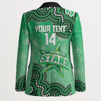 Melbourne Stars NAIDOC Week 2026 Custom Blazer 50 Years Deadly Indigenous Art Glitter Effect