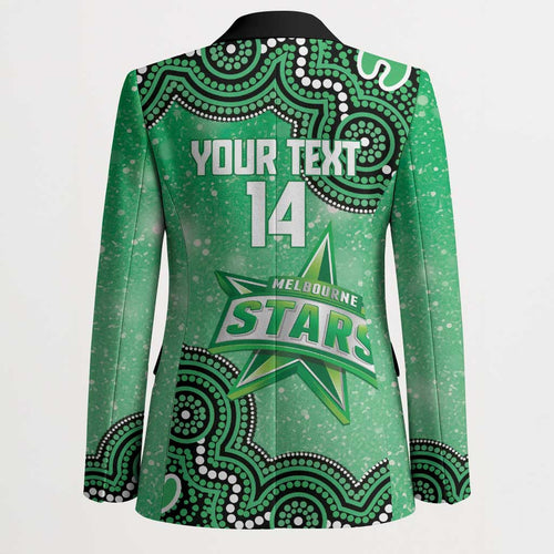 Melbourne Stars NAIDOC Week 2026 Custom Blazer 50 Years Deadly Indigenous Art Glitter Effect