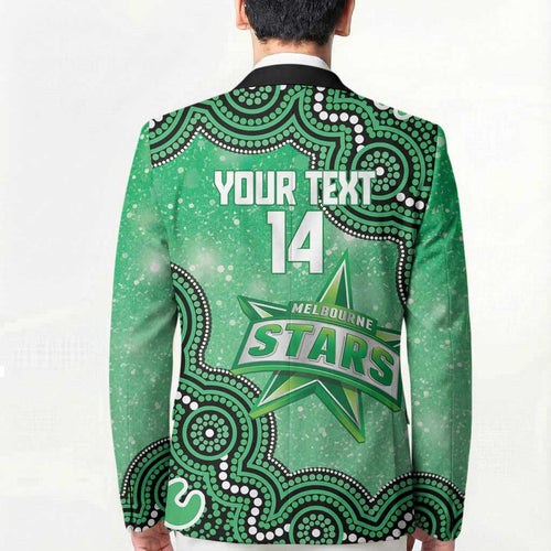 Melbourne Stars NAIDOC Week 2026 Custom Blazer 50 Years Deadly Indigenous Art Glitter Effect