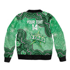 Melbourne Stars NAIDOC Week 2026 Custom Bomber Jacket 50 Years Deadly Indigenous Art Glitter Effect