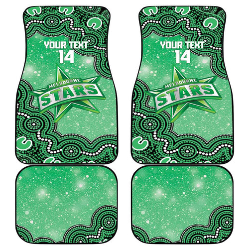 Melbourne Stars NAIDOC Week 2026 Custom Car Mats 50 Years Deadly Indigenous Art Glitter Effect