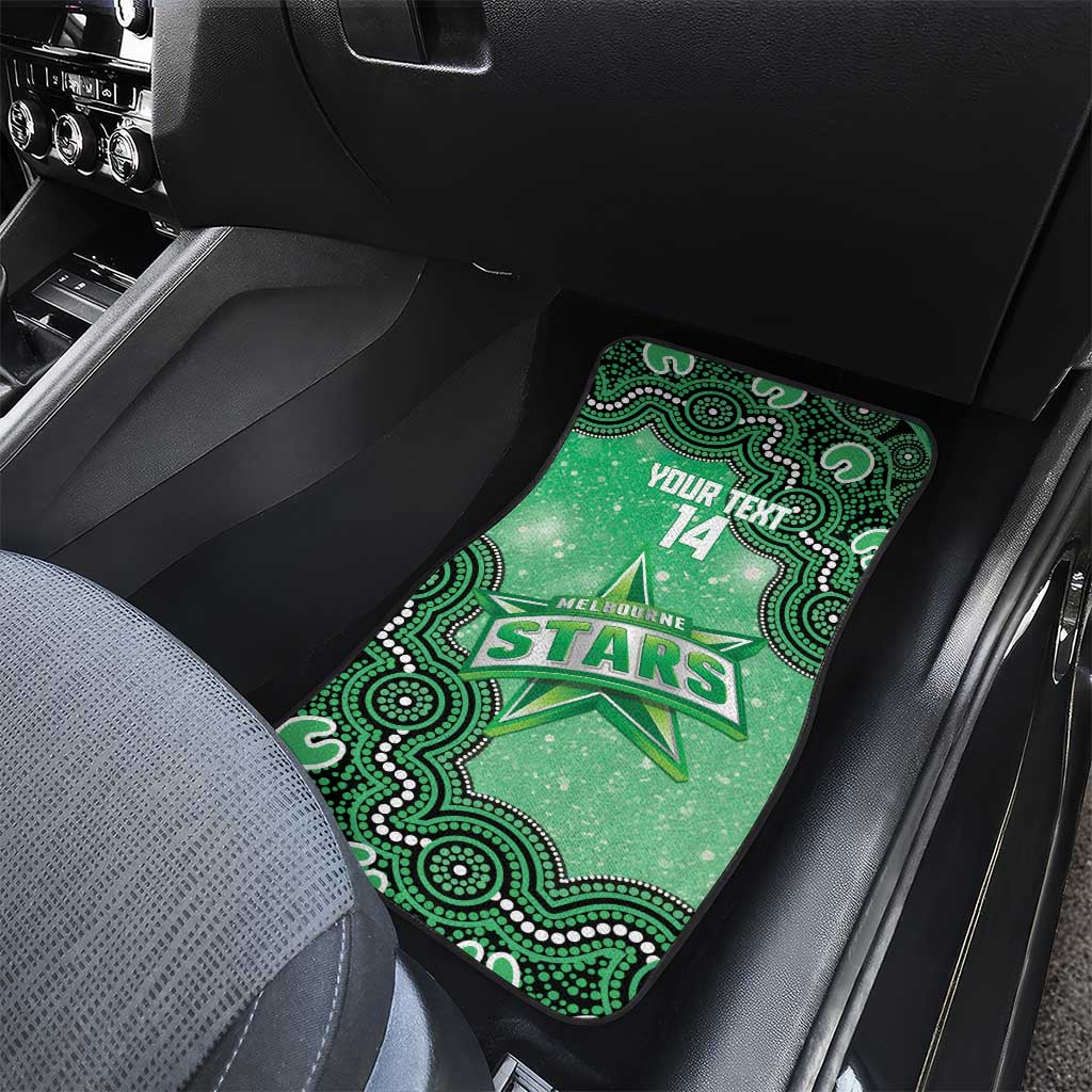 Melbourne Stars NAIDOC Week 2026 Custom Car Mats 50 Years Deadly Indigenous Art Glitter Effect