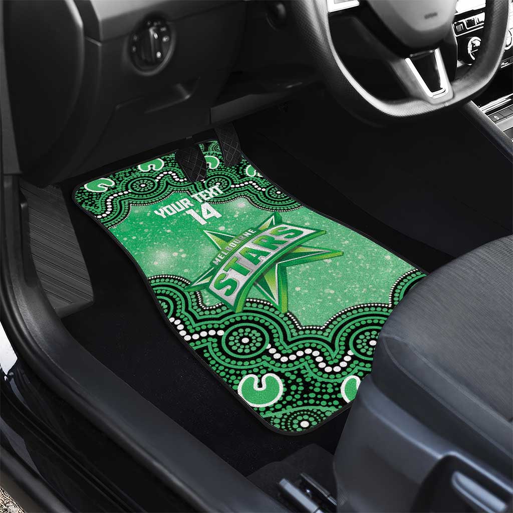 Melbourne Stars NAIDOC Week 2026 Custom Car Mats 50 Years Deadly Indigenous Art Glitter Effect