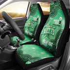 Melbourne Stars NAIDOC Week 2026 Custom Car Seat Cover 50 Years Deadly Indigenous Art Glitter Effect