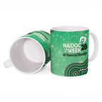 Melbourne Stars NAIDOC Week 2026 Custom Ceramic Mug 50 Years Deadly Indigenous Art Glitter Effect