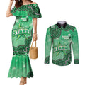 Melbourne Stars NAIDOC Week 2026 Custom Couples Matching Mermaid Dress and Long Sleeve Button Shirt 50 Years Deadly Indigenous Art Glitter Effect