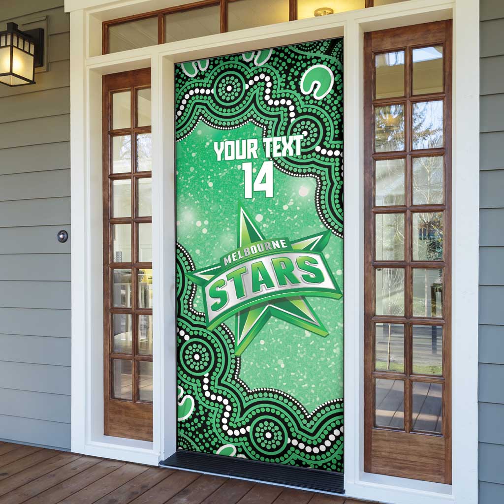 Melbourne Stars NAIDOC Week 2026 Custom Door Cover 50 Years Deadly Indigenous Art Glitter Effect