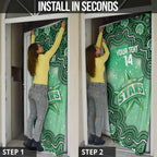 Melbourne Stars NAIDOC Week 2026 Custom Door Cover 50 Years Deadly Indigenous Art Glitter Effect