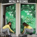 Melbourne Stars NAIDOC Week 2026 Custom Door Cover 50 Years Deadly Indigenous Art Glitter Effect