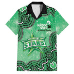 Melbourne Stars NAIDOC Week 2026 Custom Family Matching Long Sleeve Bodycon Dress and Hawaiian Shirt 50 Years Deadly Indigenous Art Glitter Effect