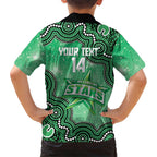 Melbourne Stars NAIDOC Week 2026 Custom Family Matching Mermaid Dress and Hawaiian Shirt 50 Years Deadly Indigenous Art Glitter Effect