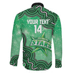 Melbourne Stars NAIDOC Week 2026 Custom Family Matching Mermaid Dress and Hawaiian Shirt 50 Years Deadly Indigenous Art Glitter Effect