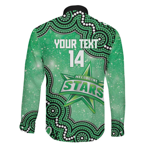 Melbourne Stars NAIDOC Week 2026 Custom Family Matching Off Shoulder Short Dress and Hawaiian Shirt 50 Years Deadly Indigenous Art Glitter Effect