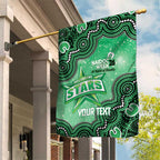 Melbourne Stars NAIDOC Week 2026 Custom Garden Flag 50 Years Deadly Indigenous Art Glitter Effect