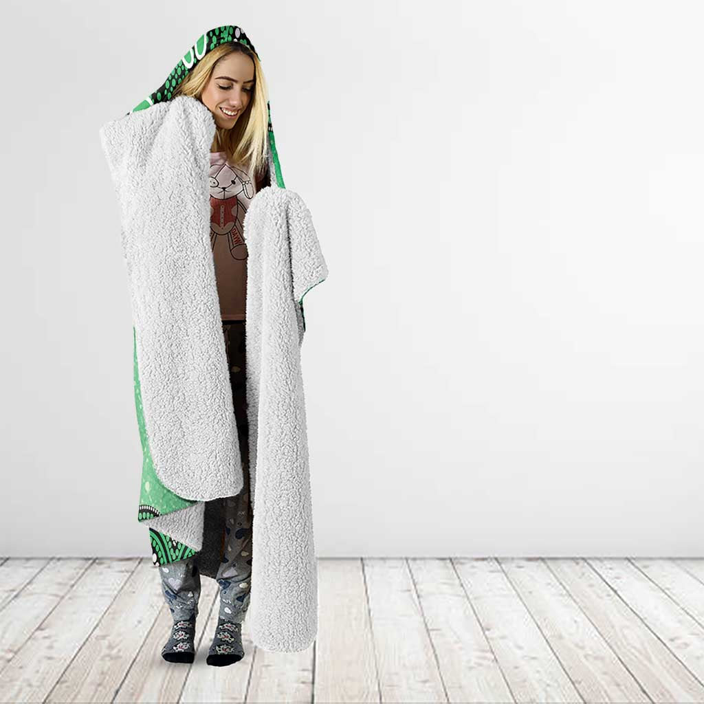 Melbourne Stars NAIDOC Week 2026 Custom Hooded Blanket 50 Years Deadly Indigenous Art Glitter Effect