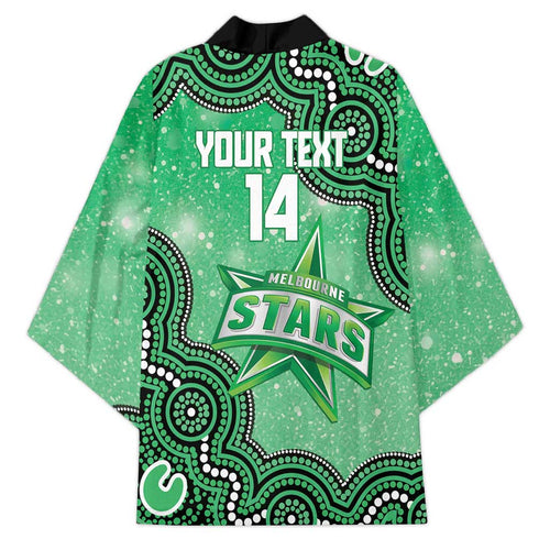 Melbourne Stars NAIDOC Week 2026 Custom Kimono 50 Years Deadly Indigenous Art Glitter Effect