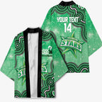 Melbourne Stars NAIDOC Week 2026 Custom Kimono 50 Years Deadly Indigenous Art Glitter Effect
