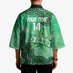 Melbourne Stars NAIDOC Week 2026 Custom Kimono 50 Years Deadly Indigenous Art Glitter Effect