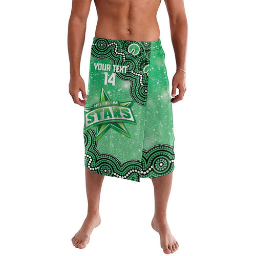 Melbourne Stars NAIDOC Week 2026 Custom Lavalava 50 Years Deadly Indigenous Art Glitter Effect