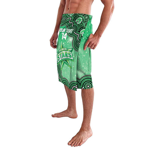 Melbourne Stars NAIDOC Week 2026 Custom Lavalava 50 Years Deadly Indigenous Art Glitter Effect