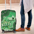 Melbourne Stars NAIDOC Week 2026 Custom Luggage Cover 50 Years Deadly Indigenous Art Glitter Effect