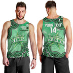 Melbourne Stars NAIDOC Week 2026 Custom Men Tank Top 50 Years Deadly Indigenous Art Glitter Effect