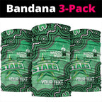 Melbourne Stars NAIDOC Week 2026 Custom Neck Gaiter 50 Years Deadly Indigenous Art Glitter Effect