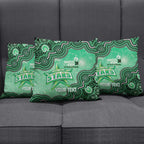 Melbourne Stars NAIDOC Week 2026 Custom Pillow Cover 50 Years Deadly Indigenous Art Glitter Effect