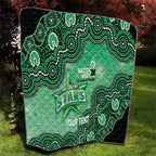 Melbourne Stars NAIDOC Week 2026 Custom Quilt 50 Years Deadly Indigenous Art Glitter Effect