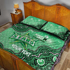 Melbourne Stars NAIDOC Week 2026 Custom Quilt Bed Set 50 Years Deadly Indigenous Art Glitter Effect