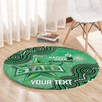 Melbourne Stars NAIDOC Week 2026 Custom Round Carpet 50 Years Deadly Indigenous Art Glitter Effect