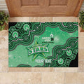Melbourne Stars NAIDOC Week 2026 Custom Rubber Doormat 50 Years Deadly Indigenous Art Glitter Effect