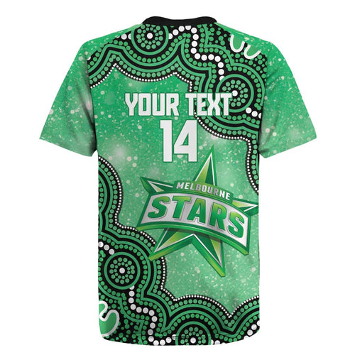 Melbourne Stars NAIDOC Week 2026 Custom Rugby Jersey 50 Years Deadly Indigenous Art Glitter Effect