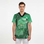 Melbourne Stars NAIDOC Week 2026 Custom Scrub Top 50 Years Deadly Indigenous Art Glitter Effect
