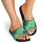 Melbourne Stars NAIDOC Week 2026 Custom Slide Sandals 50 Years Deadly Indigenous Art Glitter Effect