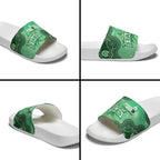 Melbourne Stars NAIDOC Week 2026 Custom Slide Sandals 50 Years Deadly Indigenous Art Glitter Effect