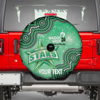 Melbourne Stars NAIDOC Week 2026 Custom Spare Tire Cover 50 Years Deadly Indigenous Art Glitter Effect