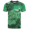 Melbourne Stars NAIDOC Week 2026 Custom T Shirt 50 Years Deadly Indigenous Art Glitter Effect