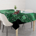 Melbourne Stars NAIDOC Week 2026 Custom Tablecloth 50 Years Deadly Indigenous Art Glitter Effect