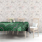 Melbourne Stars NAIDOC Week 2026 Custom Tablecloth 50 Years Deadly Indigenous Art Glitter Effect