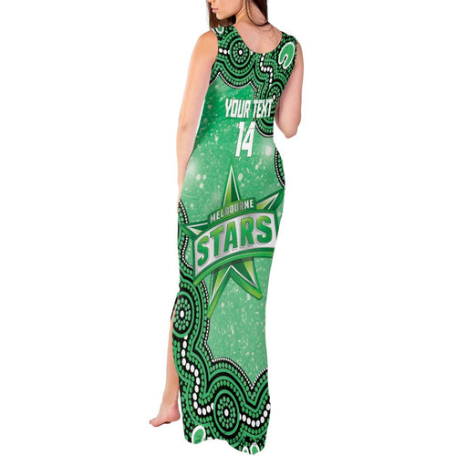 Melbourne Stars NAIDOC Week 2026 Custom Tank Maxi Dress 50 Years Deadly Indigenous Art Glitter Effect