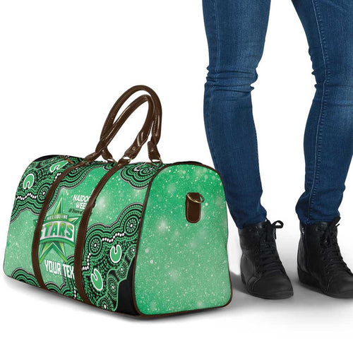 Melbourne Stars NAIDOC Week 2026 Custom Travel Bag 50 Years Deadly Indigenous Art Glitter Effect