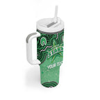 Melbourne Stars NAIDOC Week 2026 Custom Tumbler With Handle 50 Years Deadly Indigenous Art Glitter Effect
